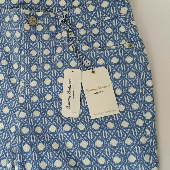 Tommy Bahama Denim NWT Cataline Caning Ankle Jeans - Picture 11 of 11